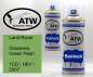 Preview: Land-Rover, Grasmere Green Pearl, 1CD / HBV / 2207: 400ml Sprühdose + 400ml Klarlack - Set, von ATW Autoteile West.